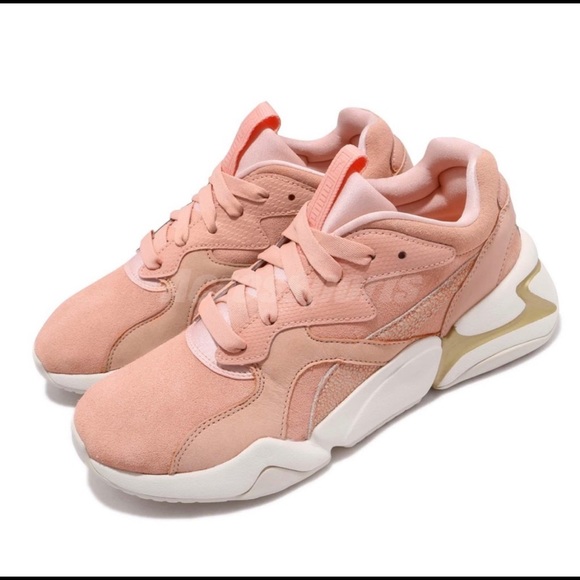 Puma Nova Pastel Grunge Sneakers Size 7.5 - Picture 2 of 10